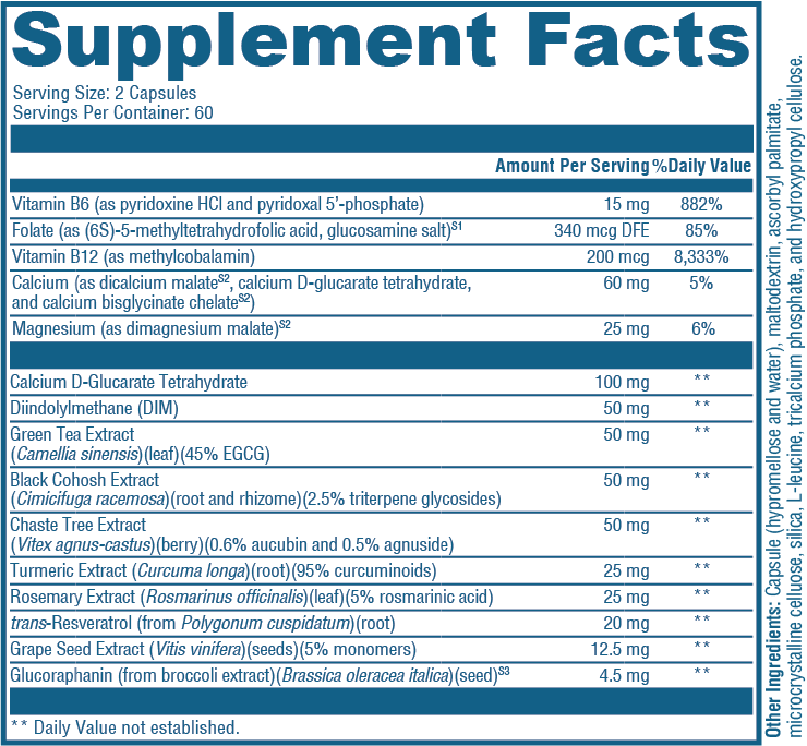 EstroGuard 120ct (was Femguard) – WatersEdgeNaturalMedicine